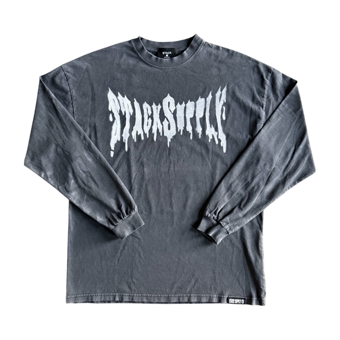 VINTAGE GREY SMOKE TEE