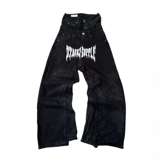 DOUBLE WAISTED VOID DENIM